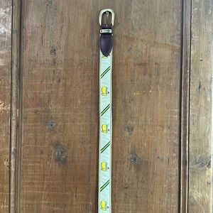 Masters logo belt